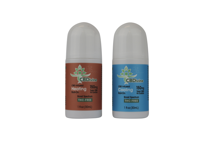 Heat and Cool CBD Roll-On 150 mg-min
