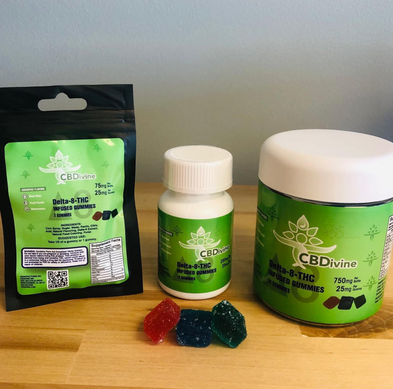 New and Improved CBDivine Delta 8 Gummy New and Improved CBDivine D8 Gummy