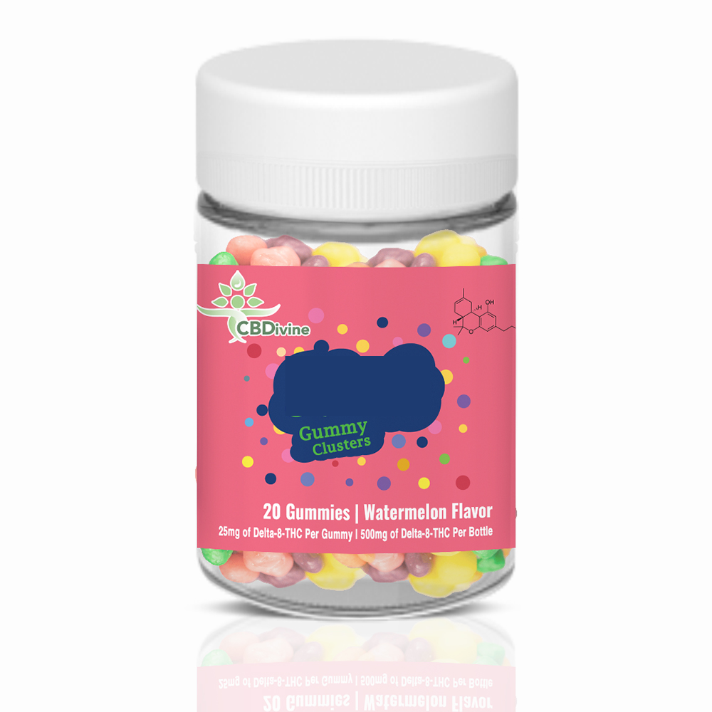 CBDivine Delta 8 THC Candy Clusters – 25mg