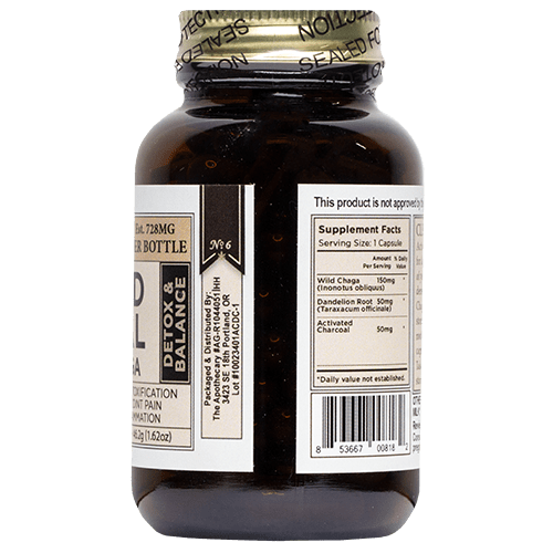 Cleanse | CBD + Activated Charcoal, Dandelion & Chaga - Image 4