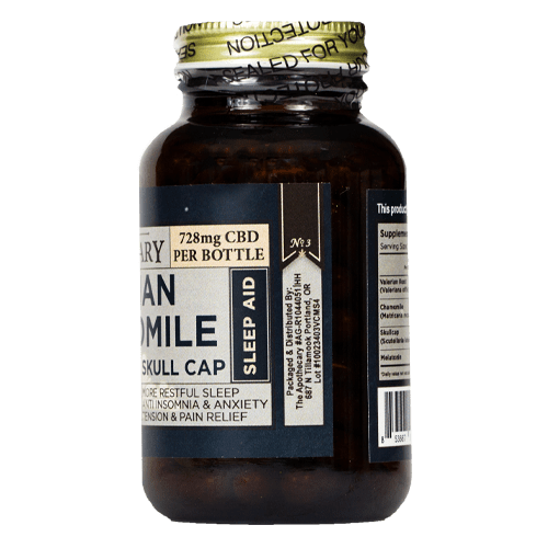 Sleep Aid | CBD + Valerian, Chamomile, Skull Cap & Melatonin - Image 4