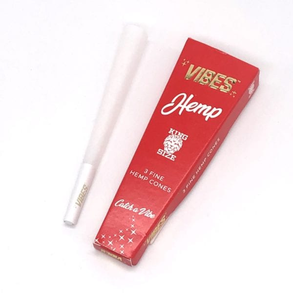 Order Vibes 1 1/4 Hemp Pre Rolled Cones (6Pack) Online CBDivine