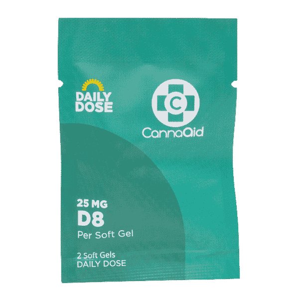 CannaAid Delta 8 Softgels 25 mg - Image 4
