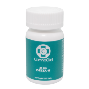 CannaAid Delta 8 Softgels 25 mg