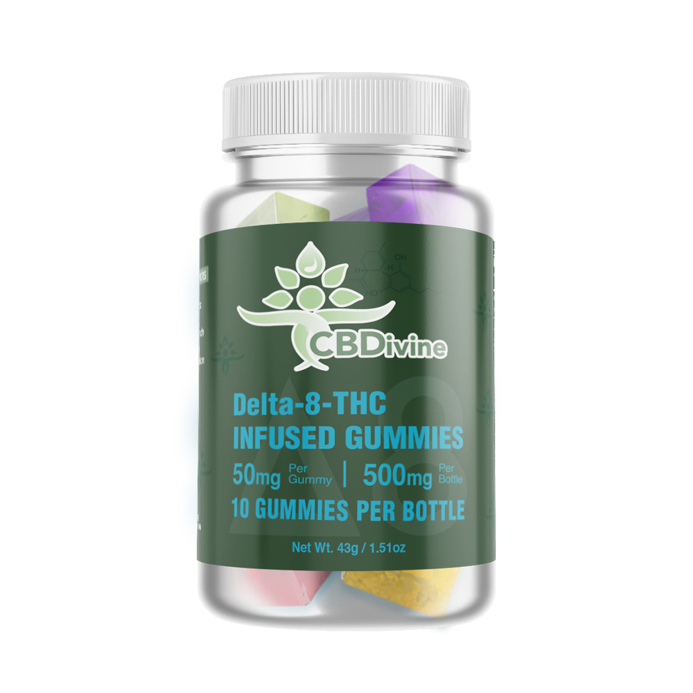 CBDivine Delta 8 Gummies – 50mg - Image 2