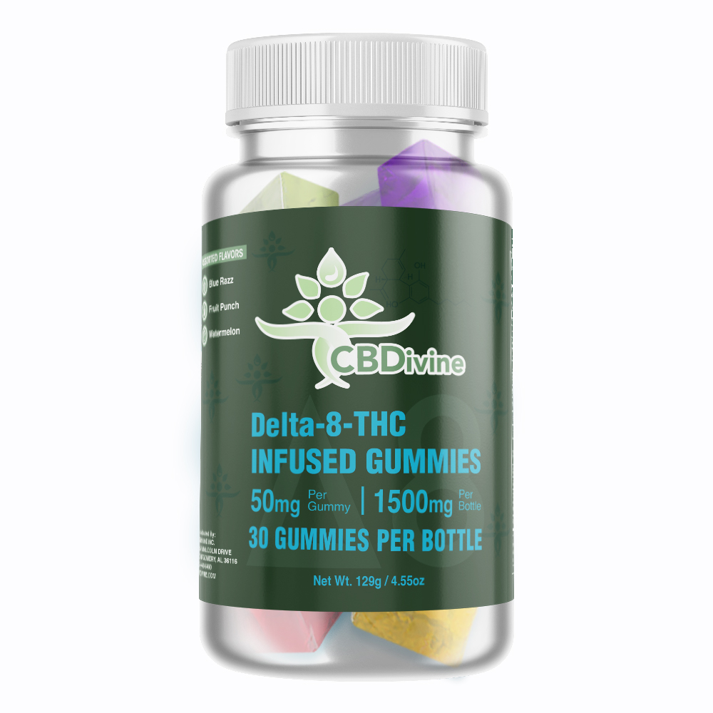 CBDivine Delta 8 Gummies – 50mg