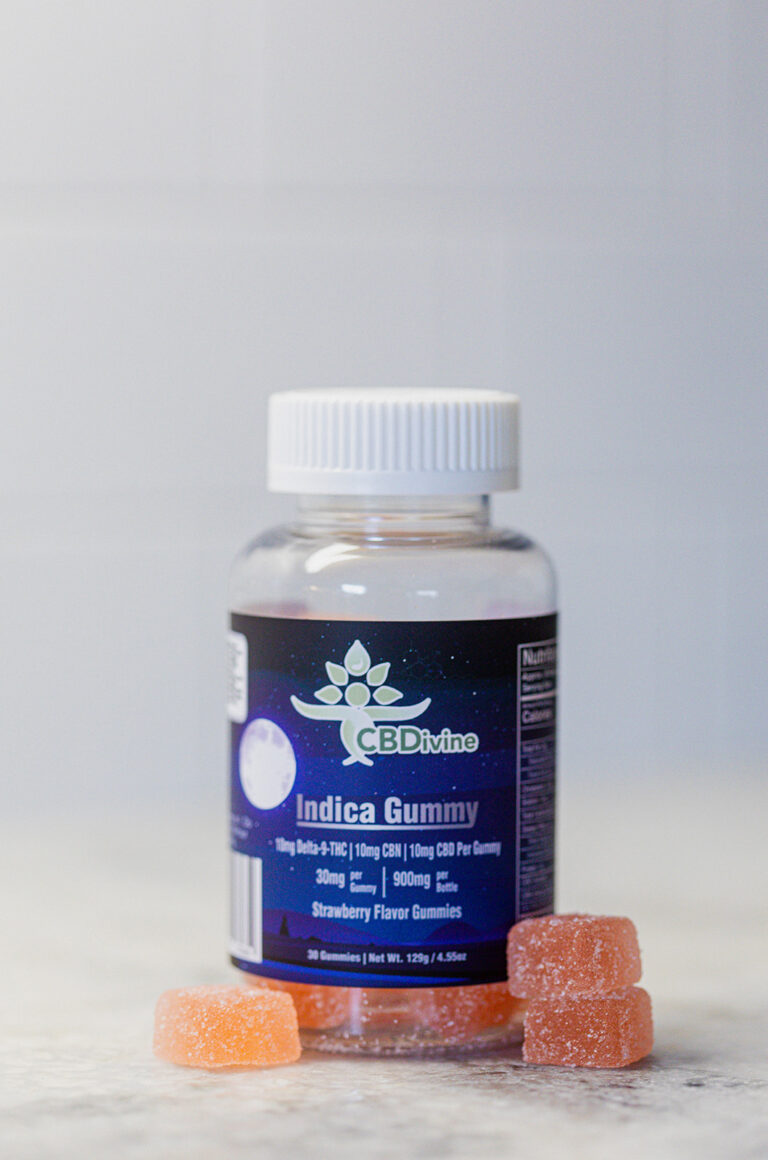 CBDivine delta 9 indica gummies