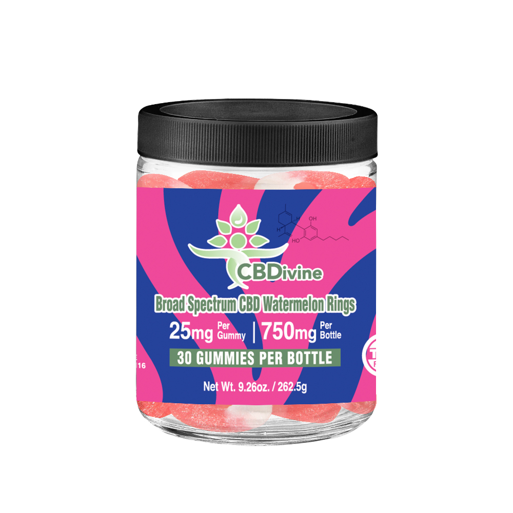 CBD Watermelon Ring Gummies