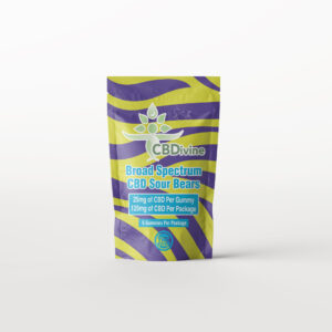 Broad spectrum cbd sour bears