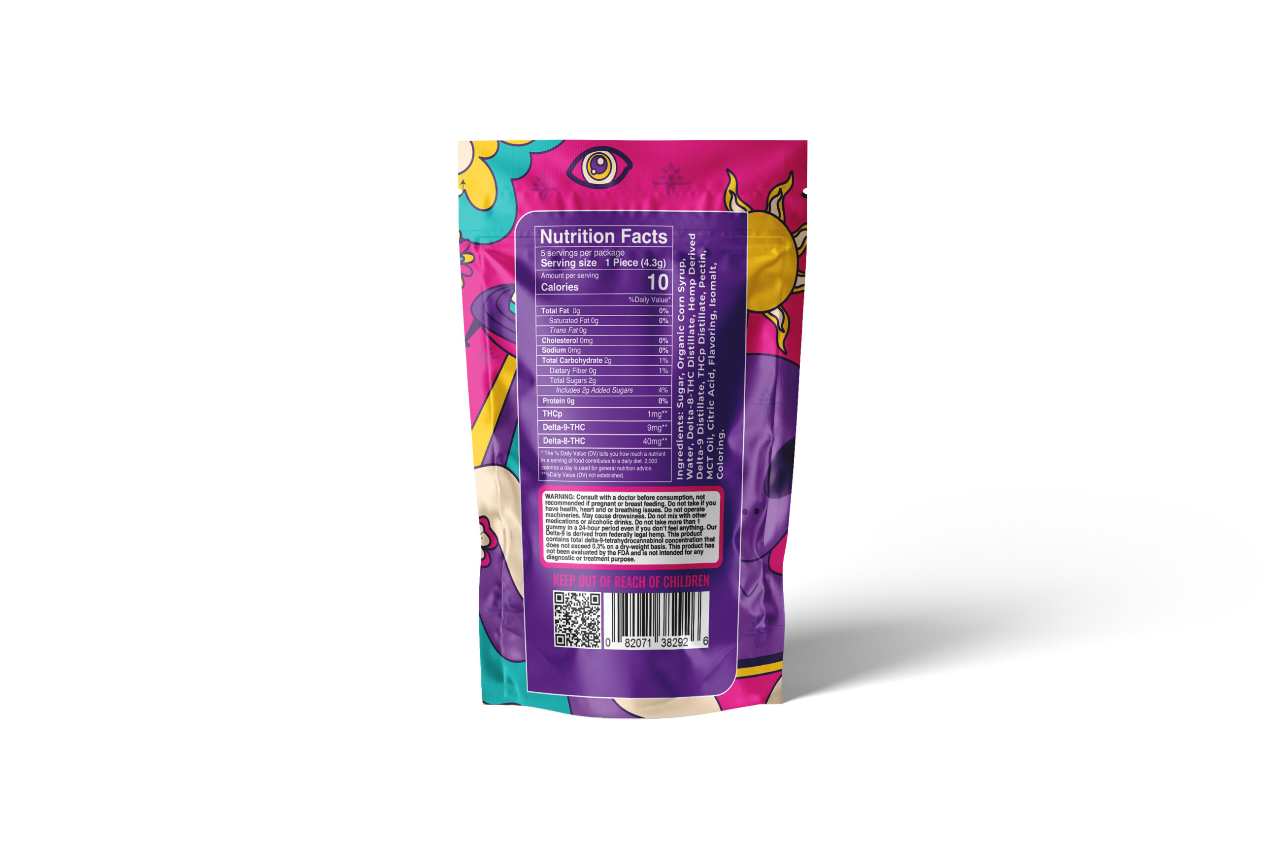 broad spectrum cbd peach rings