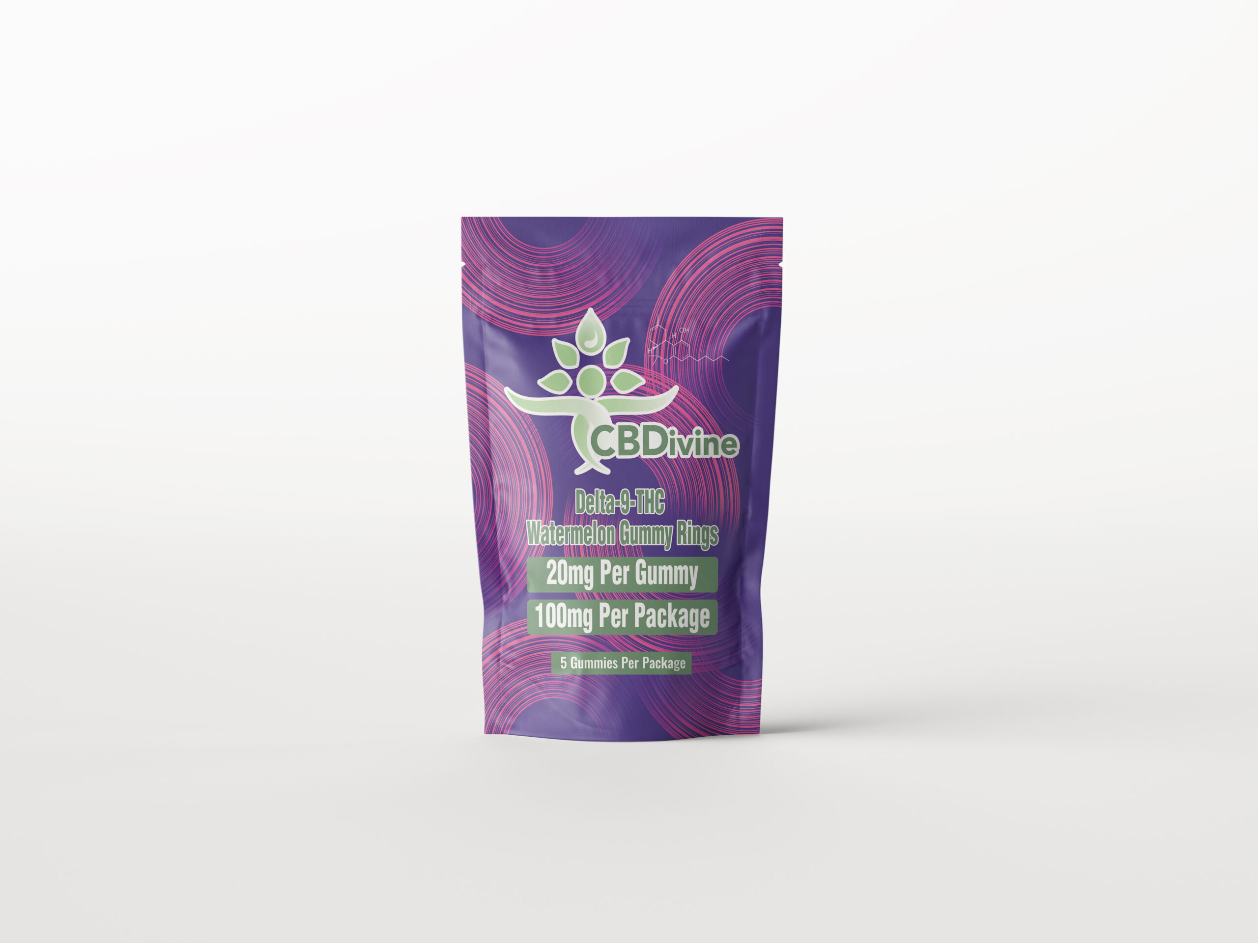 delta 9 thc watermelon gummy rings