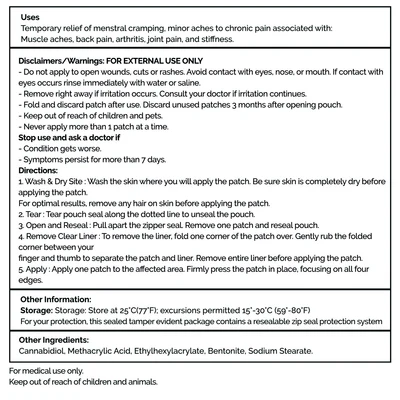 CBD Strength Patch - 40mg - Image 2