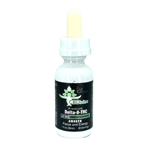 CBDivine Delta 8 Awaken 800 mg Tincture