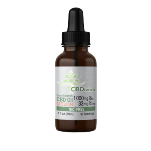 CBDivine Broad Spectrum Melon Tincture - 1000 mg