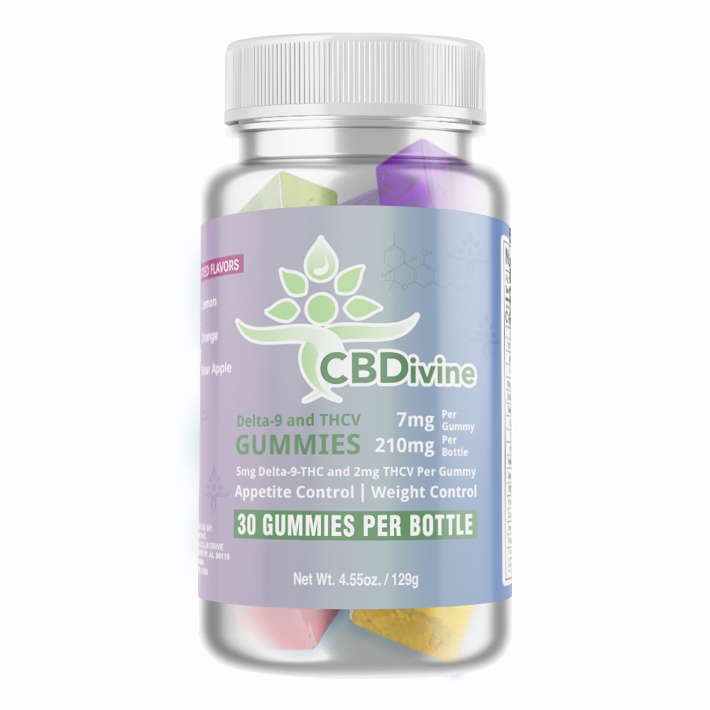 CBDivine THCV and Delta 9 Gummies
