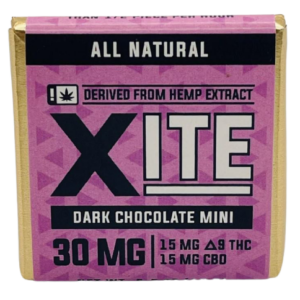 XITE Delta 9 Dark Chocolate Minis