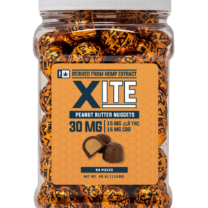 XITE Delta 9 Peanut Butter Nuggets