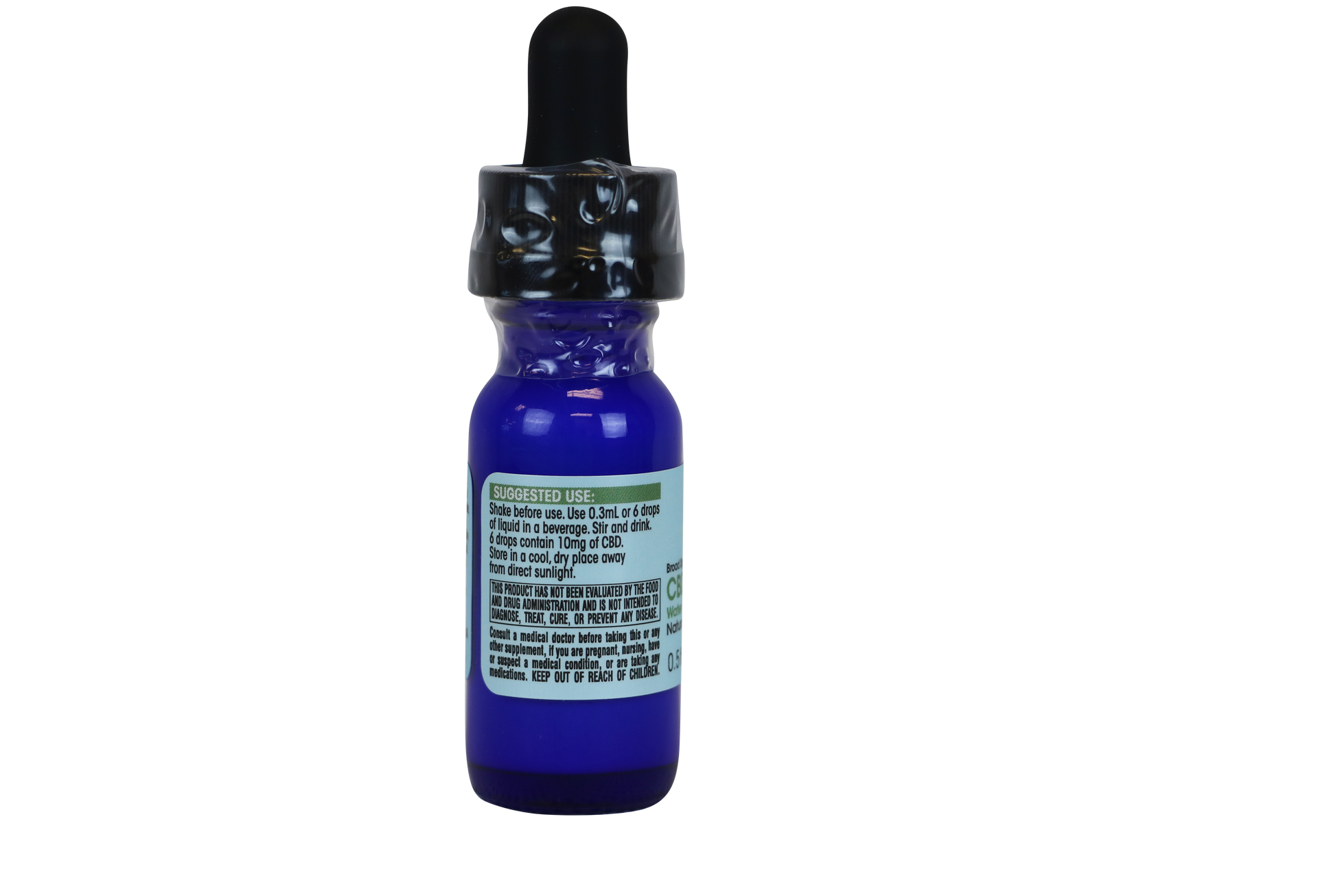 CBDivine Broad Spectrum Water Soluble Tincture 500 mg - Image 5