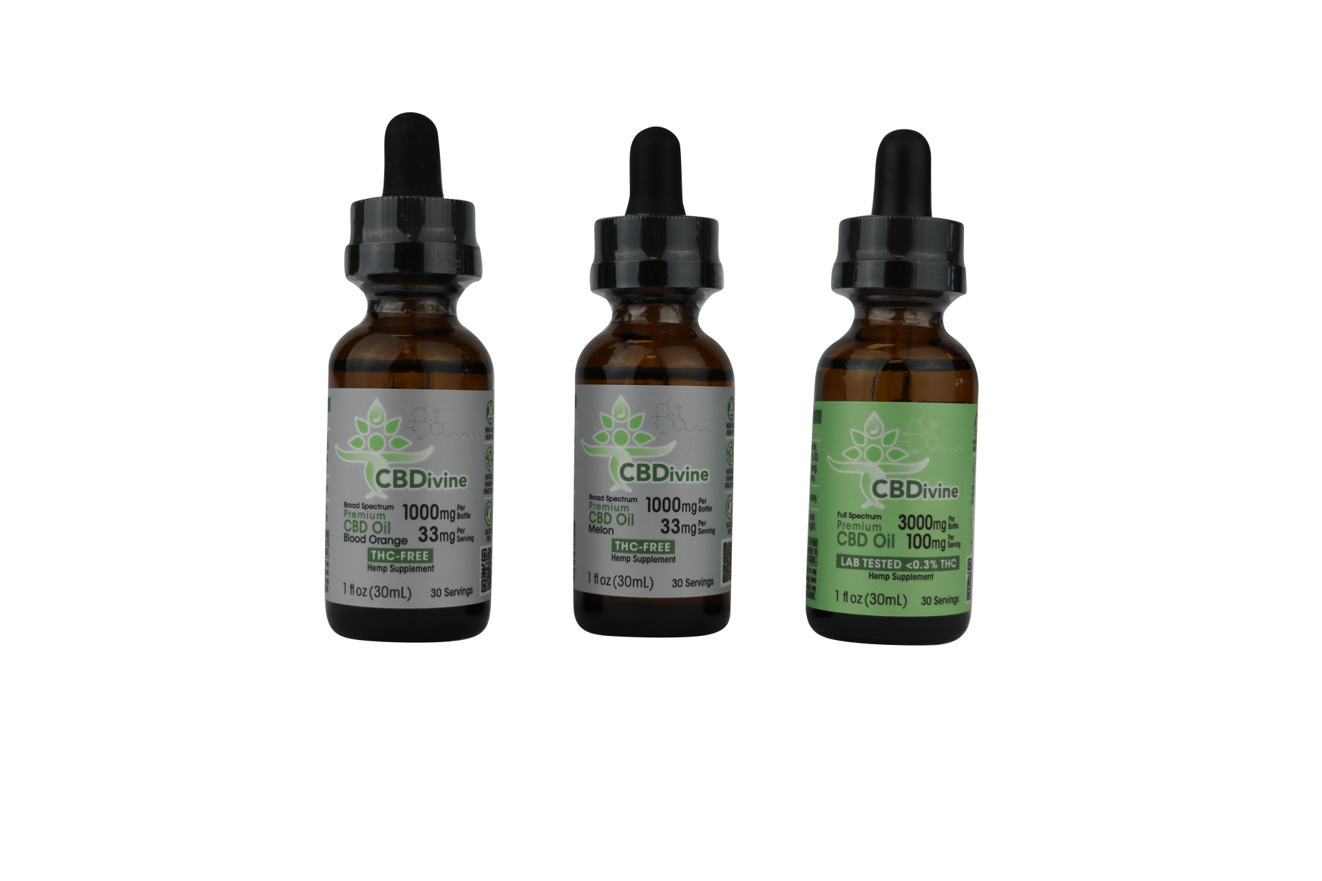 CBDivine Broad Spectrum Melon Tincture - 1000 mg - Image 13