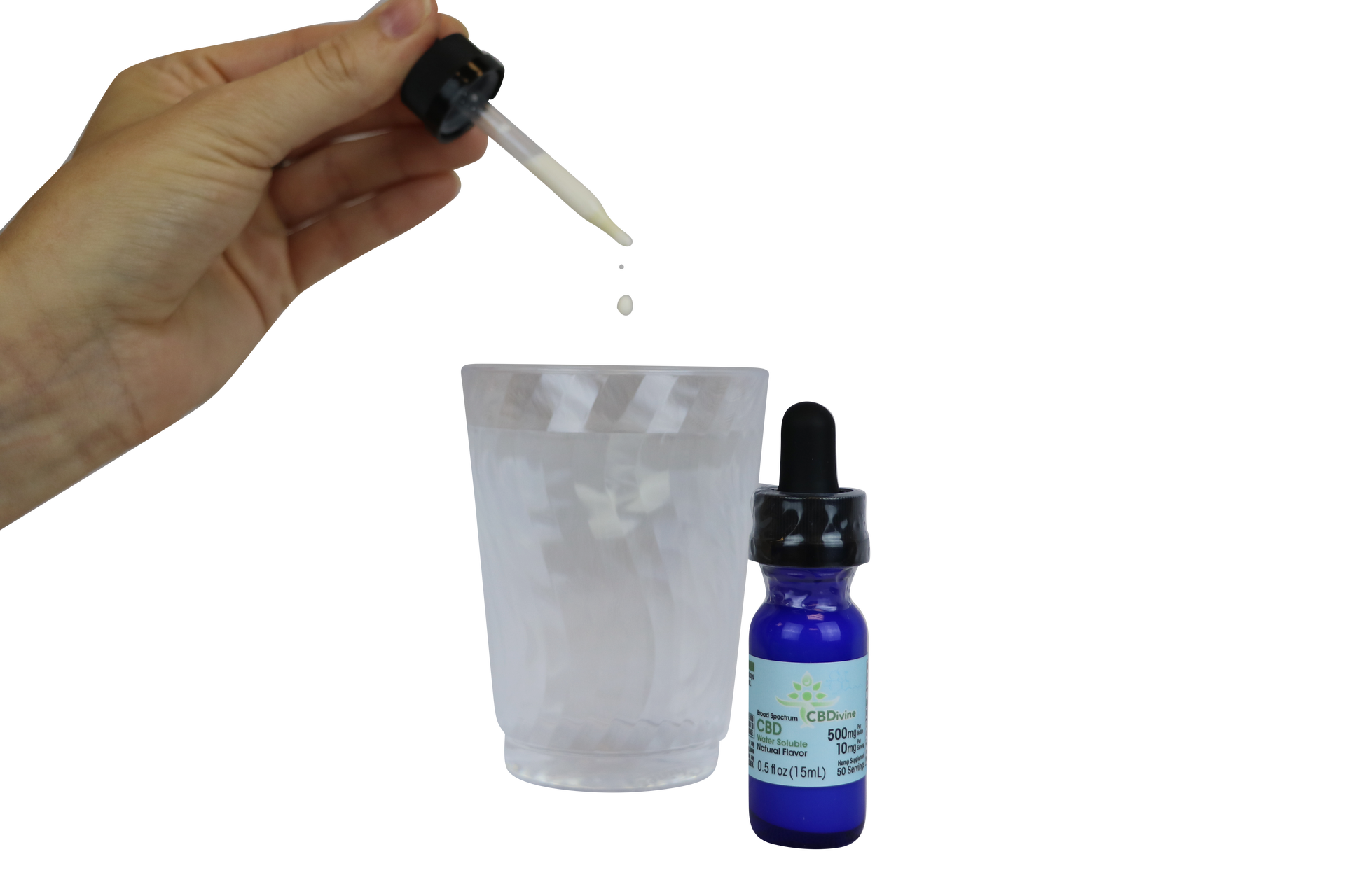 CBDivine Broad Spectrum Water Soluble Tincture 500 mg - Image 7