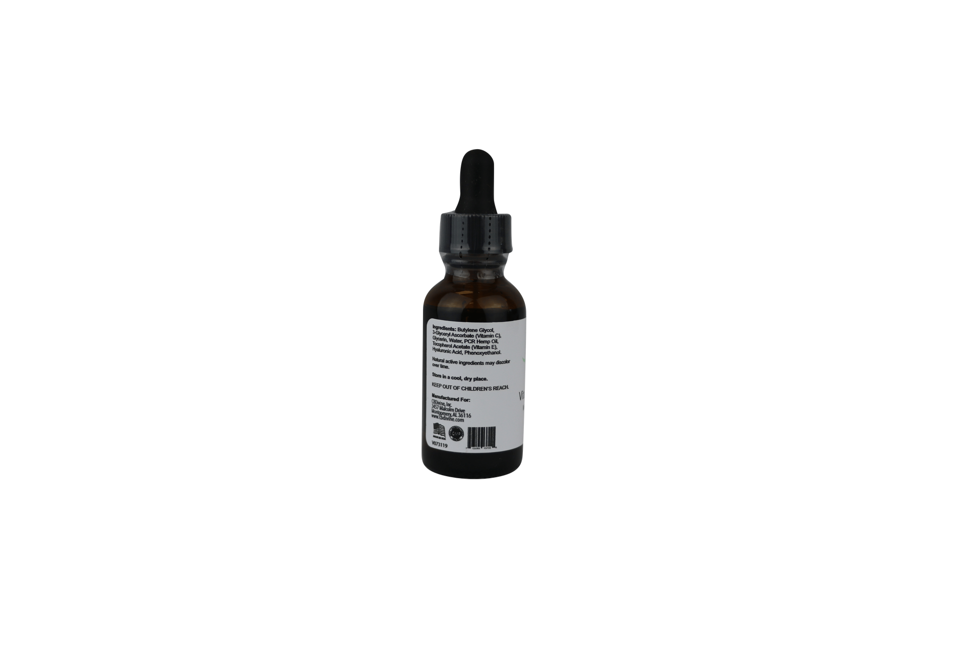 CBDivine CBD Vitamin C Serum 20mg - Image 5