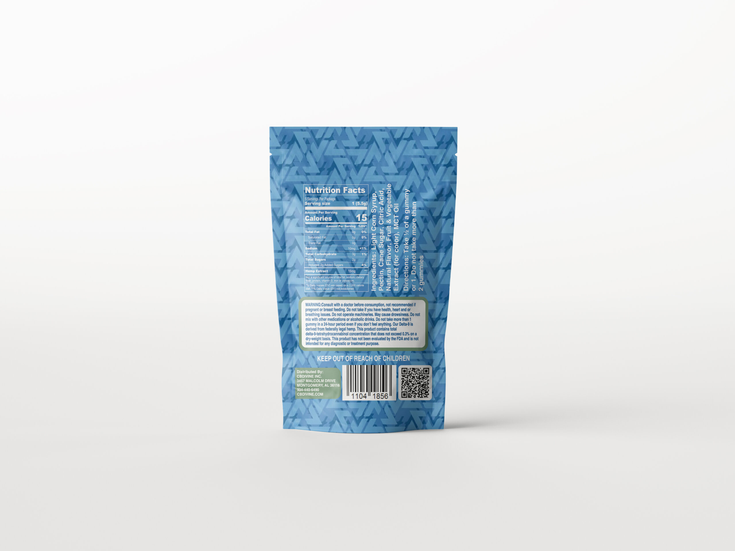 CBDivine Delta 9 Sour Gummies – 15MG - Image 3