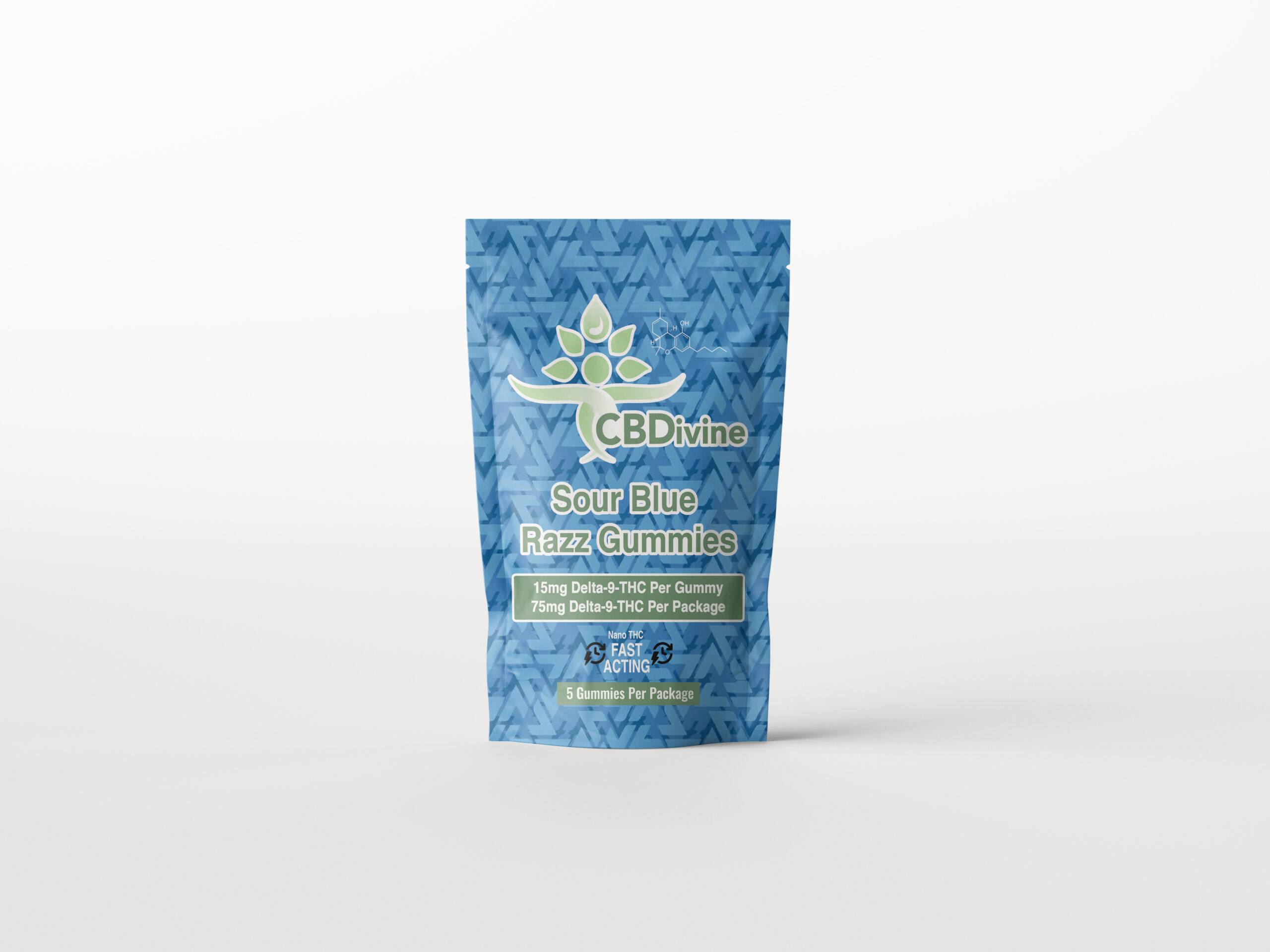 CBDivine Delta 9 Sour Gummies – 15MG - Image 2