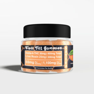 Delta-9-THC Live Rosin Full Tilt Gummies - Sativa