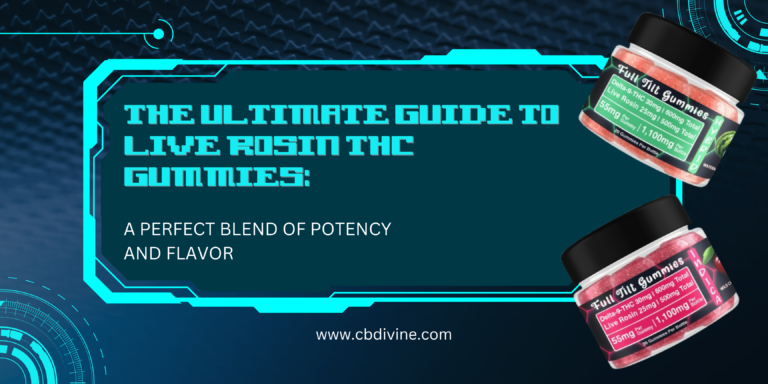 Live Rosin THC Gummies