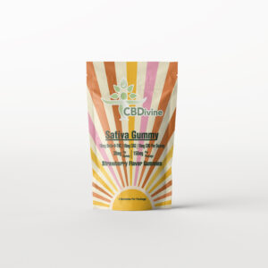 CBDIVINE Delta 9 Sativa Gummies – 30mg | Uplifting Experience