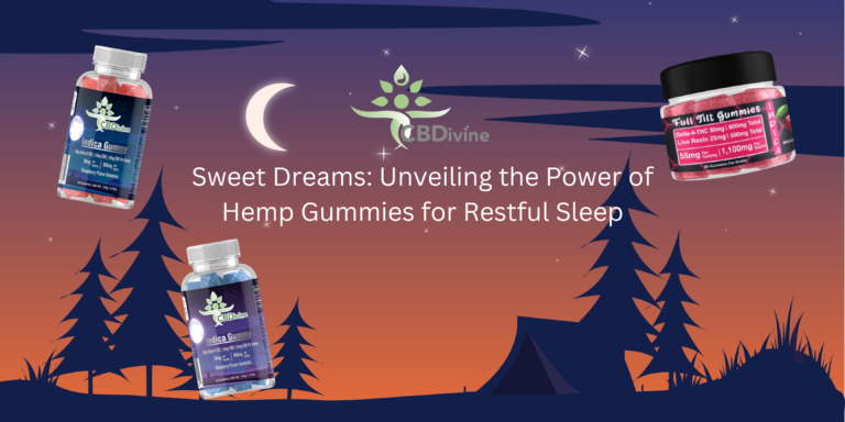 Sweet Dreams Unveiling the Power of Hemp Gummies for Restful Sleep