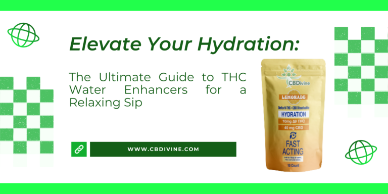 Elevate Your Hydration The Ultimate Guide to THC Water Enhancers for a Relaxing Sip