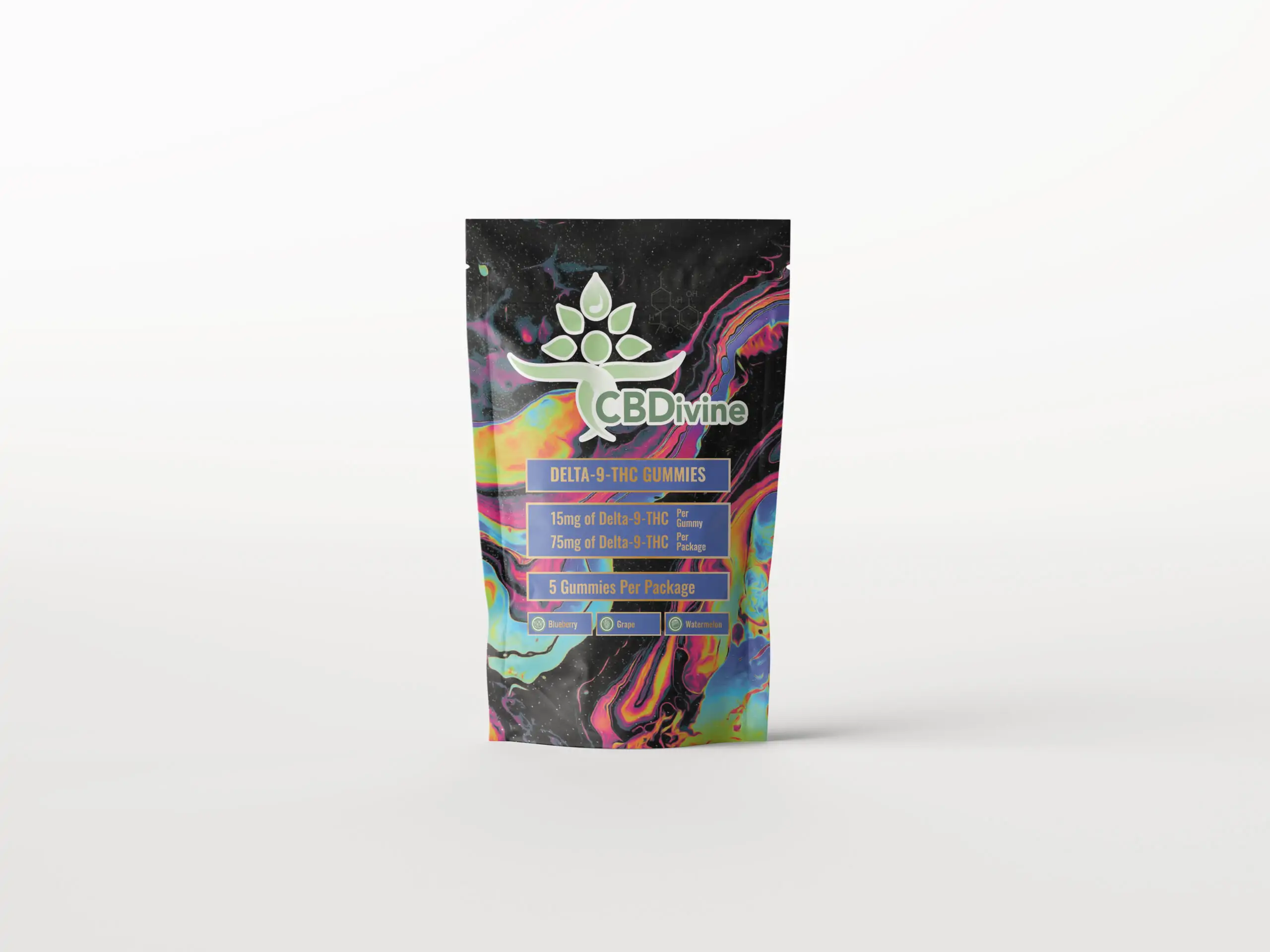 CBDivine Delta 9 Gummies – 15mg - Image 2