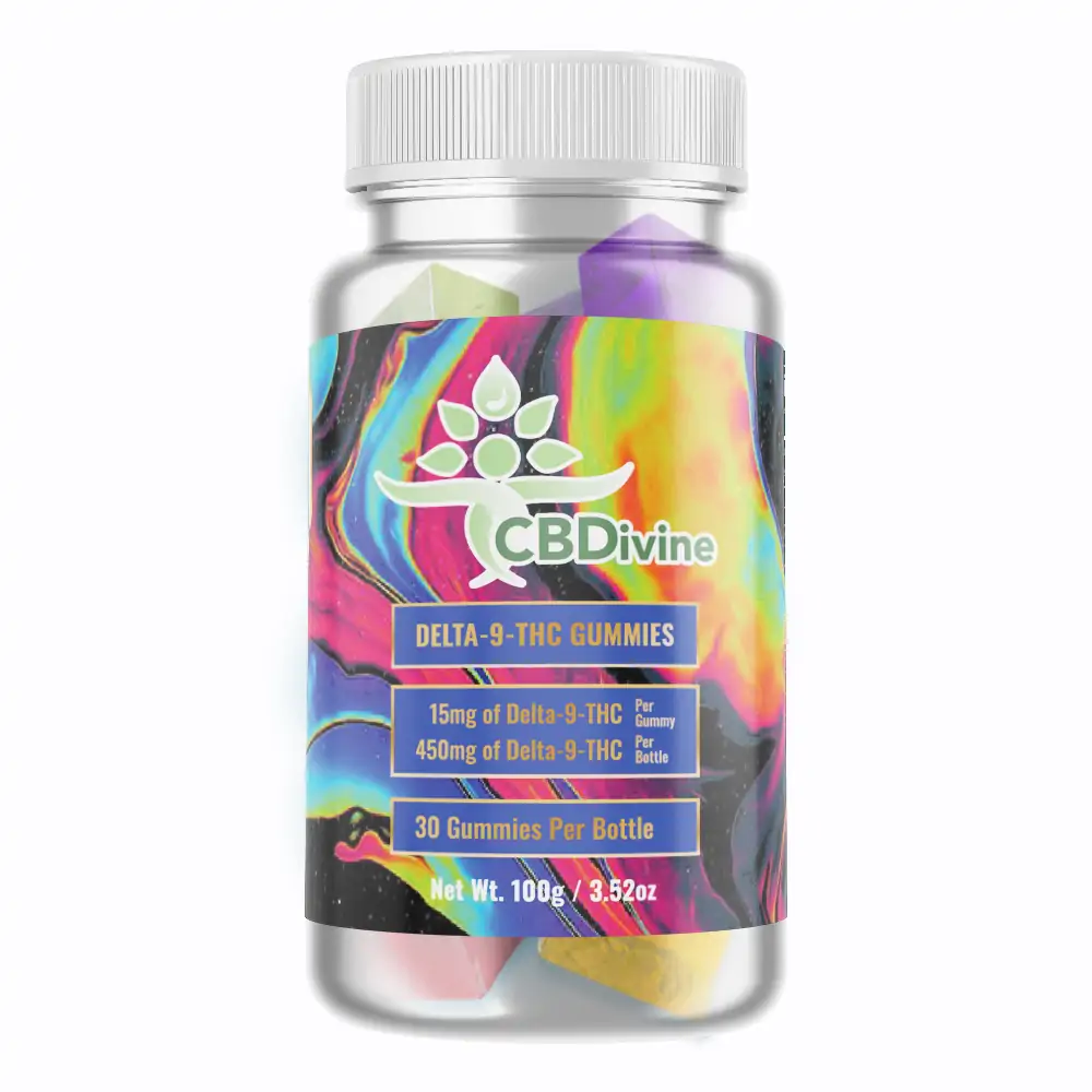 CBDivine Delta 9 Gummies – 15mg