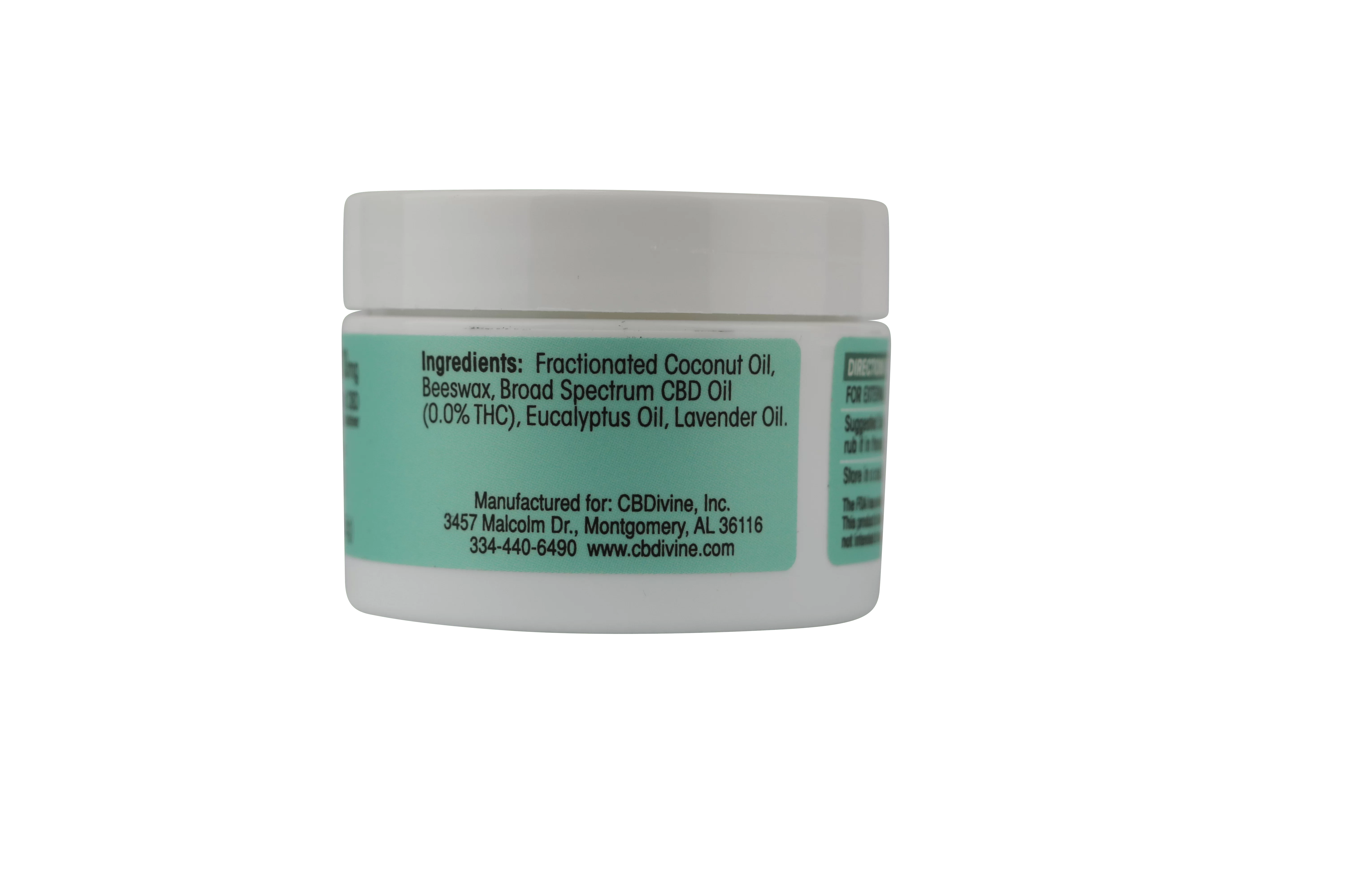 CBDivine Broad Spectrum Topical Salve 500 mg - Image 2