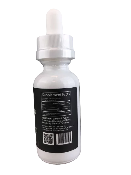 CBDivine Delta 8 Relieve 800 mg Tincture - Image 2