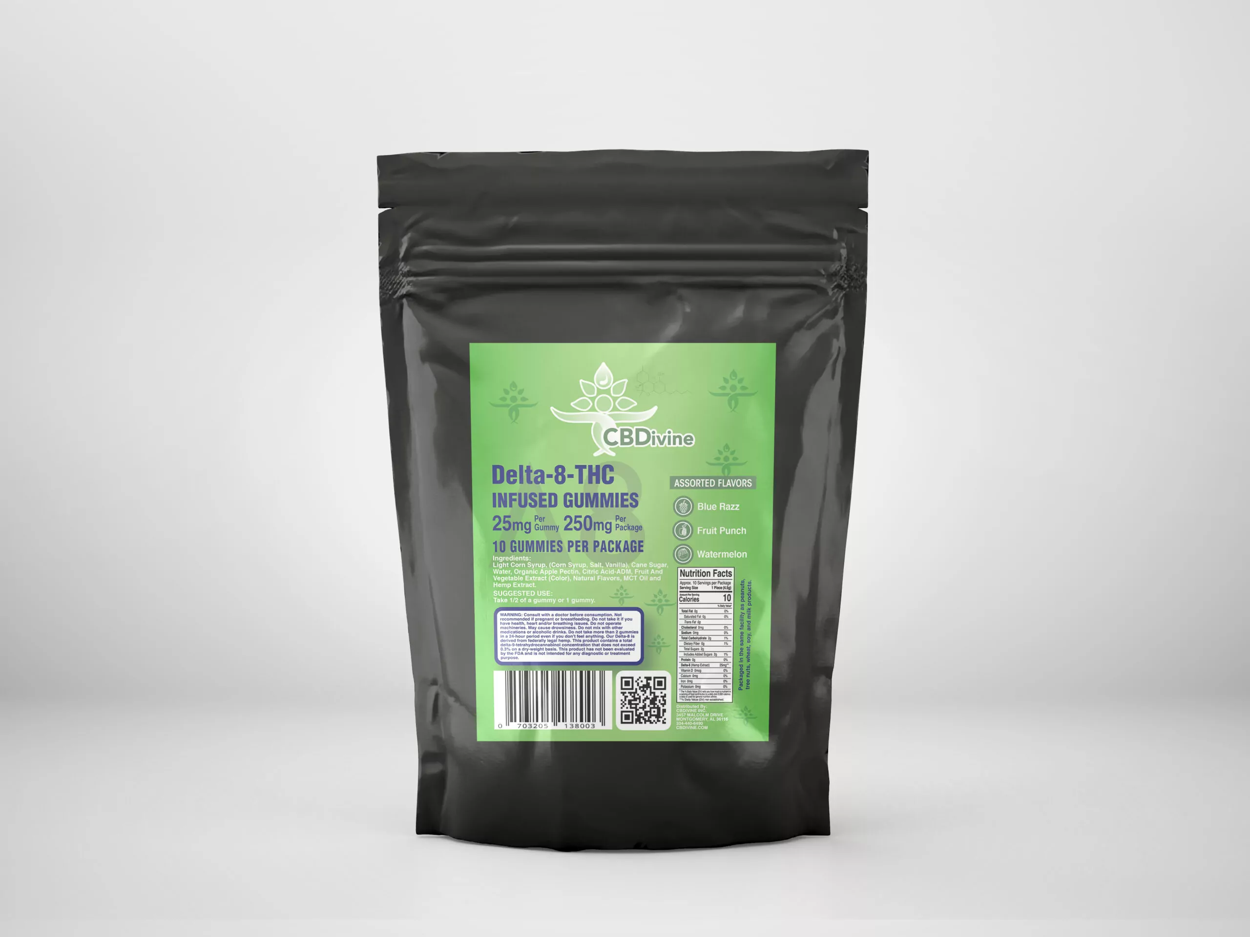 CBDivine Delta 8 Gummies – 25mg - Image 3