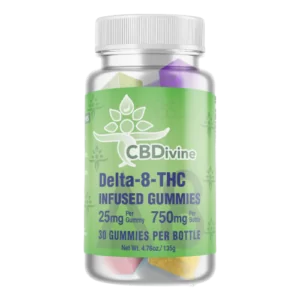 CBDivine Delta 8 Gummies –  25mg