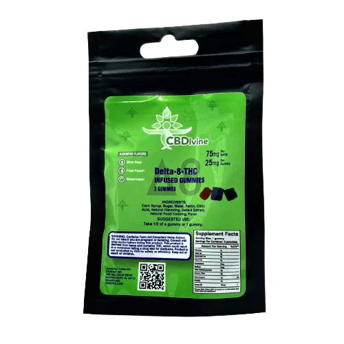 CBDivine Delta 8 Gummies – 25mg - Image 4