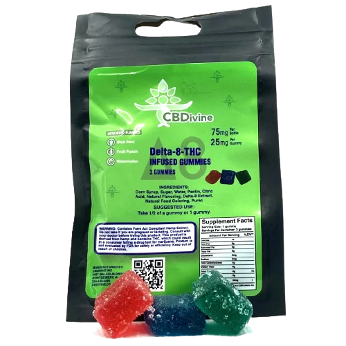 CBDivine Delta 8 Gummies – 25mg - Image 5
