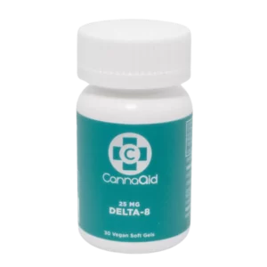 CannaAid Delta 8 Softgels 25 mg