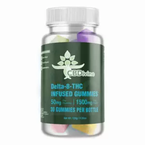 CBDivine Delta 8 Gummies – 50mg
