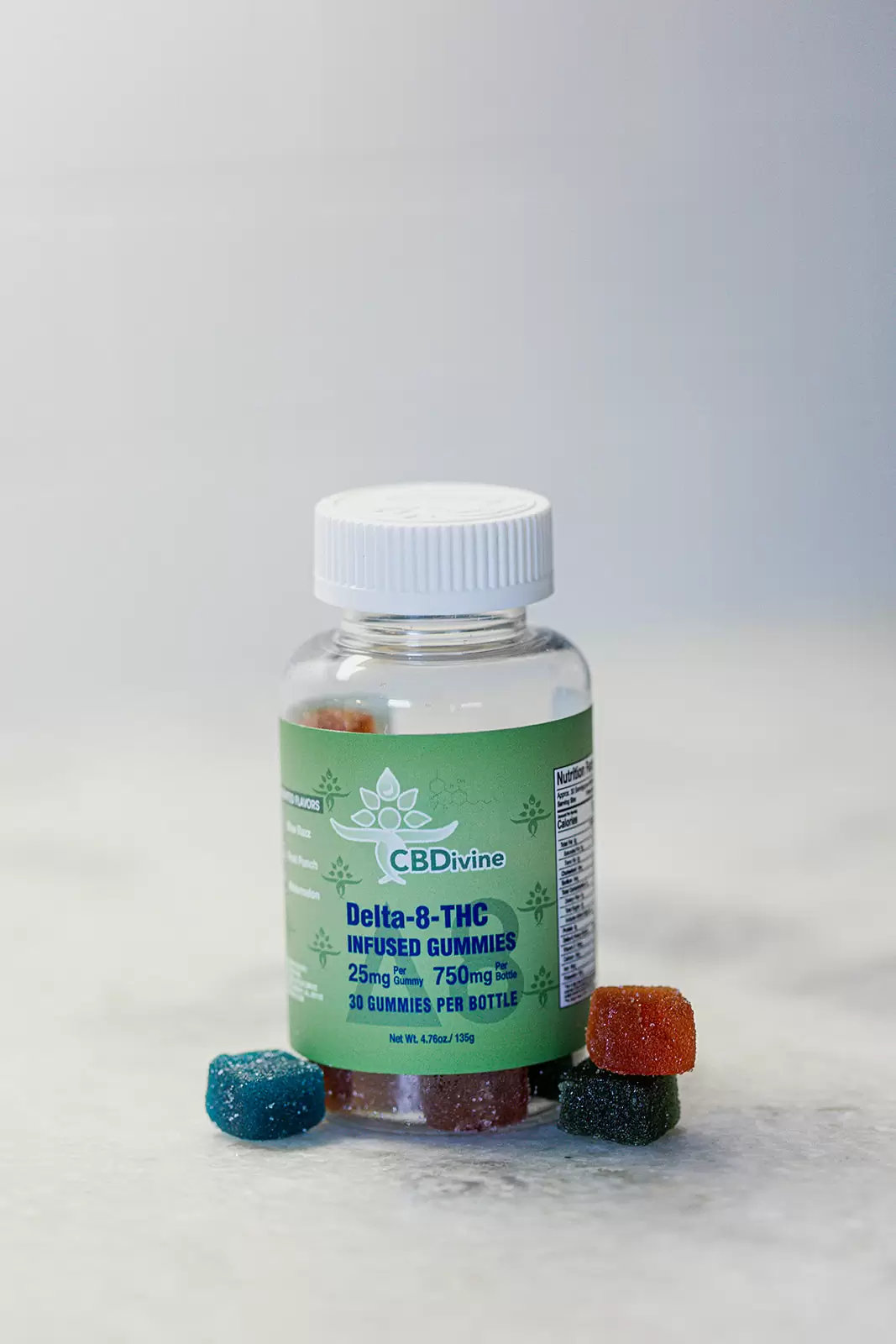 CBDivine Delta 8 Gummies – 25mg - Image 2