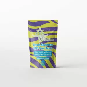Broad spectrum cbd sour bears