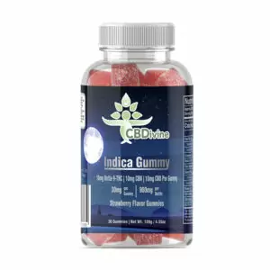 CBDivine Delta 9 Indica Gummies  – 30MG