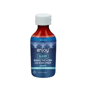 800mg Live Rosin Delta 9 THC + CBN Syrup for Sleep