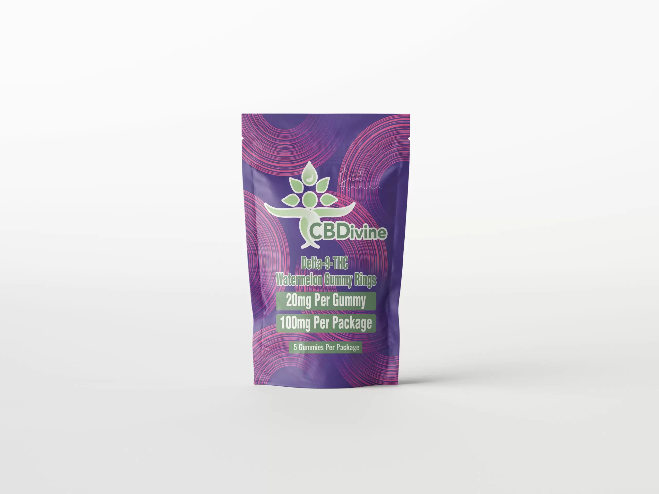 delta 9 thc watermelon gummy rings