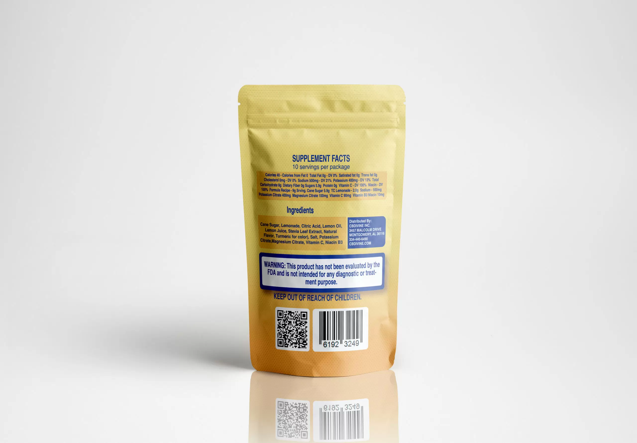 CBDivine Delta 9 | CBD Hydration Drink Enhancer - Image 3