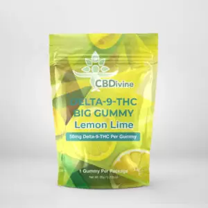 CBDIVINE BIG GUMMY DELTA 9 – 50 MG