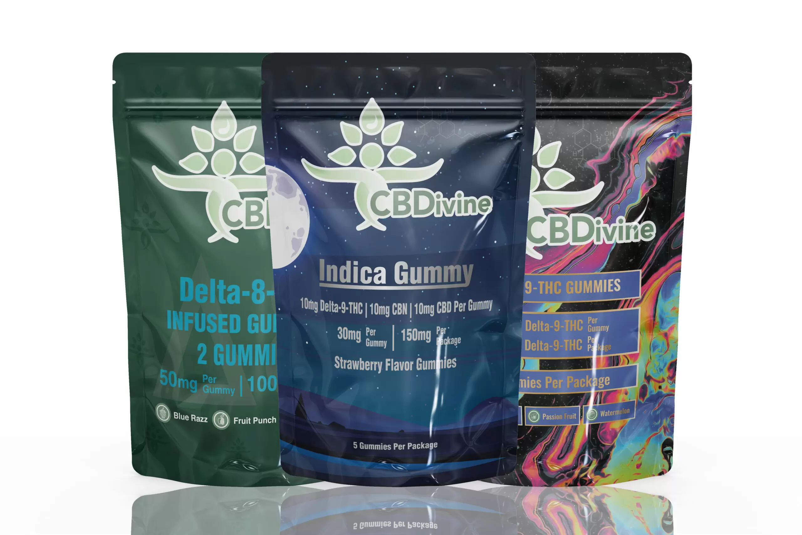 CBDivine Delta 9 Gummies – 15mg - Image 4